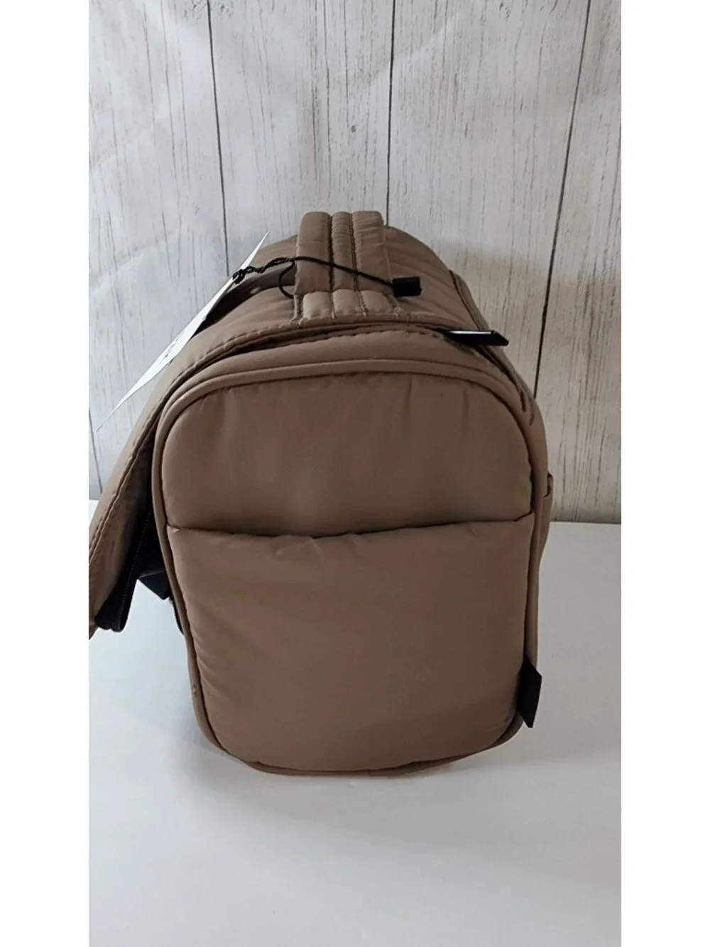 CALPAK LUKA HANGING TOILETRY TRAVEL COSMETIC BATHROOM BAG CHOCOLATE TAN BROWN